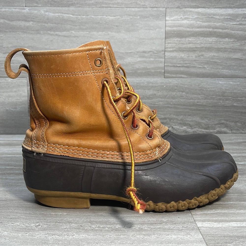 L.L. Bean Classic Unlined Vintage Duck Boots Size EM 9 Medium